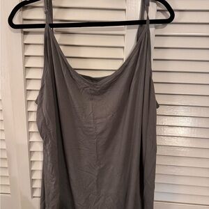 Gray Women's Spaghetti Strap Top